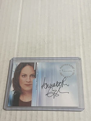 Inkworks X-Files 2002 temporada 8 Annabeth Gish como agente Monica Reyes automático Foto 1 de 2