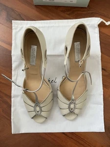 Neu Rachel Simpson Pumps Sandale Mimosa 241 Ivory Gr. 41 - Bild 1 von 8