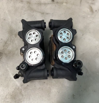 15-24 Yamaha YZF R1 R1S R1M RIGHT LEFT FRONT CALIPERS BRAKE BRAKING OEM - Image 1 of 2