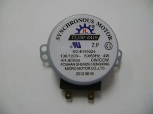 Original-Zubehör-Hersteller Mikrowelle TYJ50-8A19 TRAY GLAS SYNCHRONMOTOR 100/120 V 4/4,8 U/MIN - Bild 1 von 2