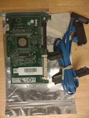 DELL POWERERDGE PERC 6/I PCI-E SAS/SATA RAID CONTROLLER 0WY335  - Image 1 of 3