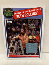 2015 TOPPS HERITAGE WWE WRESTLING EVENT USED RELIC CARDS - You Pick - All $3.99