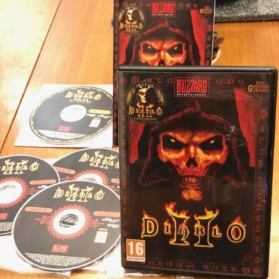 Diablo II & Lord Of Destruction (Version Française) CD-Keys & Manuels - Image 1 of 4