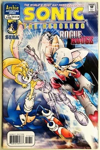 SONIC The HEDGEHOG Comic Book #116 Januar 2003 KNUCKLES eingetütet & mit Karton FN+ - Bild 1 von 3