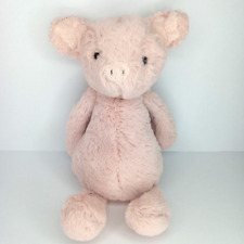 Jellycat Bashful Pig Plush Stuffed Animal Baby Lovey Toy Small 8" Pink Piggie