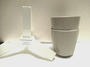 Nuevo CONJUNTO de 2 utensilios Rosendahl hechos de melanina-bambú-diseño danés-taupe suave - Imagen 1 de 6