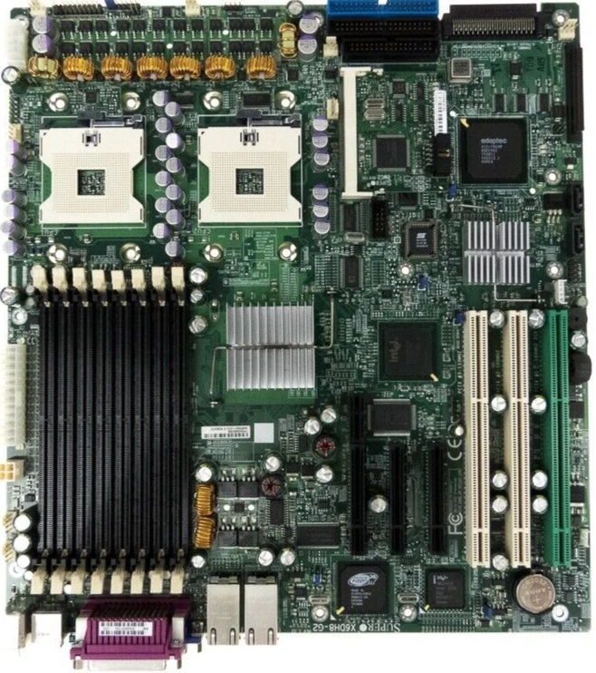 Mainboards Supermicro X6DH8-G2 Socket 604 2xLAN Dual Intel 64-bit Xeon - Image 1 of 3