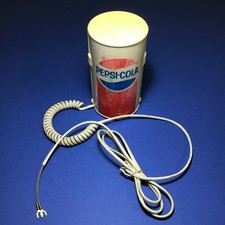 PEPSI COLA TELEFONO FISSO,PUBBLICITA' LATTINA TELEFONIA VINTAGE COLLEZIONE