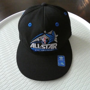 Cappello Adidas NBA 2012 All-Star Game Orlando Magic Uomo L/XL Nero Blu Adatto - Foto 1 di 12