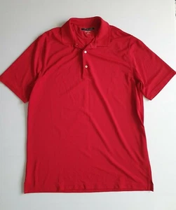 Greg Norman Red Golf Polo Play Dry Shirt Size Large (L) VGC + Free Post - Picture 1 of 9
