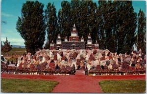 Vtg OR Postcard Petersen Rock Garden Central Oregon Deschutes County Redmond - Picture 1 of 2