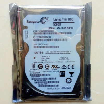 Seagate 500GB SATA Laptop Hard Drive 2.5" 7mm ST500LM021 7200 RPM HDD - Bild 1 von 4