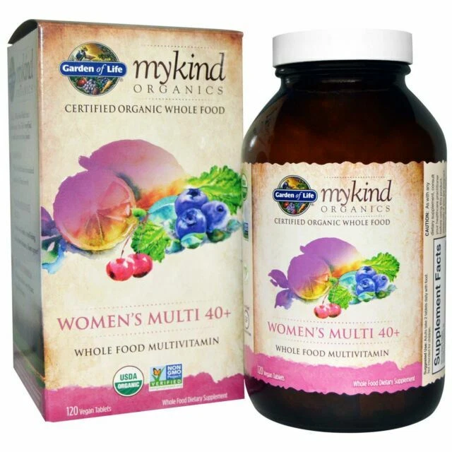Garden of Life Women's 40+ Multivitamin Tablets - 120 Count