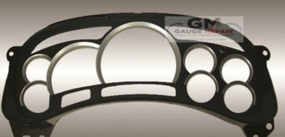 Escalade Custom Lens Cover with Satin Rings for GM Gauge Clusters 2003 04 05 06 - Image 1 of 4