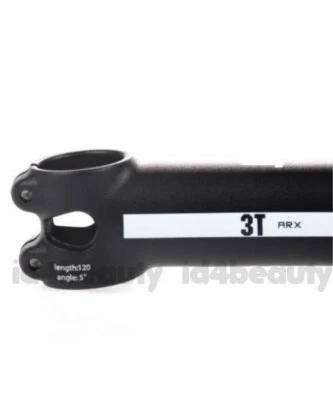 3T Arx Threadless Aluminum Stem 120mm 31.8mm (Black) New - Image 1 of 2