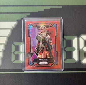 2024 Panini Prizm WWE - Red Pulsar Prizm #186 Kairi Sane Card /399 - Picture 1 of 2