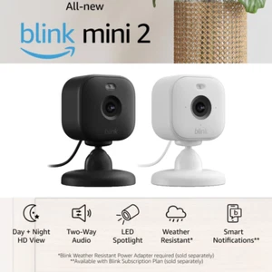 New 2024 Blink Mini 2 — Plug-in smart security camera - Picture 1 of 9