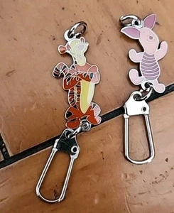 Disney Winnie The Pooh & Friends Keychain Charms Tigger Piglet - Picture 1 of 1