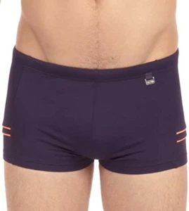 HOM BARACOA 400491 swimming TRUNKS Men's boxer trunk striped beachwear - Picture 1 of 2