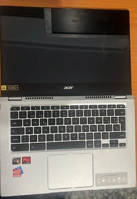 Acer Chromebook Spin 514 CP514-1H AMD Ryzen 3/8GB/128GB SSD/14" Táctil - Imagen 1 de 4