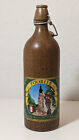 Clay-Porter Beer Bottle-Hoogstraten Belgium-Salt Glazed with Cap-25 Oz.