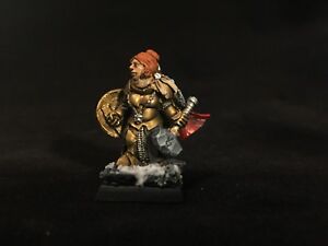 Painted Miniature Female Dwarf High Quality Resin D&D Reaper Fantasy RPG 