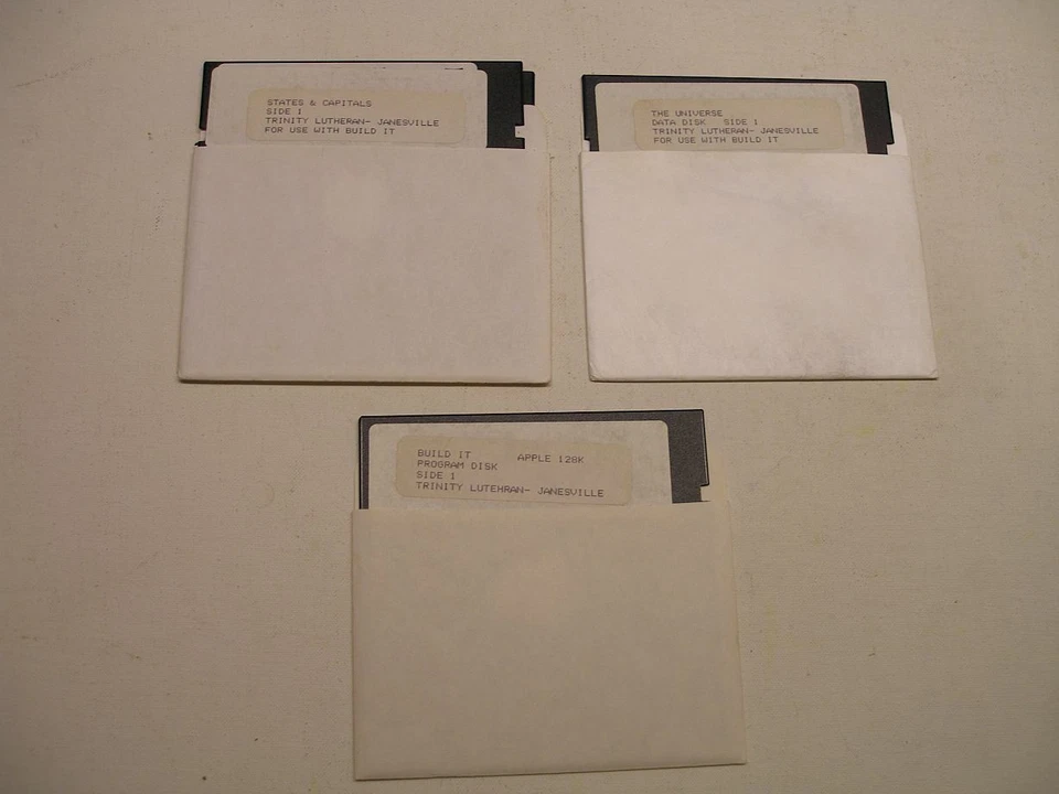 2 Build It Educational Games for Apple IIe, Apple IIc, Apple IIGS - Image 1 of 1
