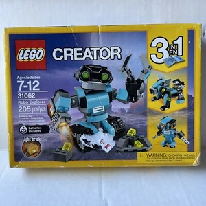 Retired NIB Lego Creator 3in1 Set 31062 Robo Explorer SEALED *IMPERFECT BOX* - Picture 1 of 8
