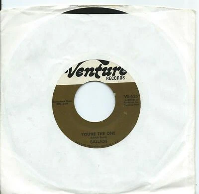 Ballads (The):You're the one, I love you, yeah:US Venture:1968 Foto 1 de 2