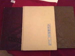 Vintage Yearbooks California Alameda High School The Acorn 1936 1937 1938 Lot - Picture 1 of 12