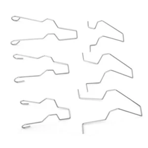 6PCS Steel Car Bulb Retaining Spring Clip Replace for Headlamp Dip H1 H3 H4 H7 - Picture 1 of 13