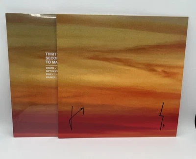 30 SECONDS TO MARS  It’s The End Of The World But It’s Beautiful Day SIGNED LP - Image 1 of 4