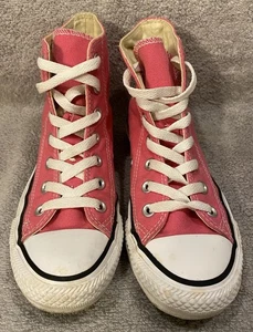 Converse All Star Unisex Chuck Taylor High Top Sneakers Pink W6 M4 - Picture 1 of 10