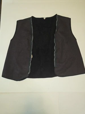 Forro polar con cremallera para chaqueta de cuero genuino talla 52 Foto 1 de 4