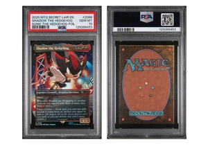 Shadow the Hedgehog (Rainbow Foil) Secret Lair Drop Foil PSA 10 - Picture 1 of 1