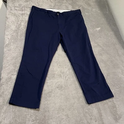 Polo Ralph Lauren Pants Mens 44x29 Blue Stretch Classic Fit Chino Dress Slacks - Image 1 of 4