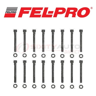 Fel Pro Cylinder Head Bolt Set for 1987-2000 Plymouth Voyager 3.0L V6 - ec - Image 1 of 4