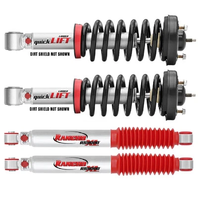 Rancho Front QuickLIFT Struts & Rear R90000XL Shocks for 05-19 Nissan Frontier - Изображение 1 из 4