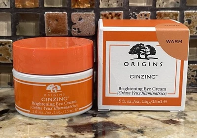 Crema iluminadora de ojos Origins GINZING "CÁLIDA" 0,5 oz 15 ml nueva en caja Foto 1 de 4