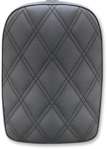 SADDLEMEN Detachable Pillion Pad - Lattice Stitched - Black SA1023 - Picture 1 of 1