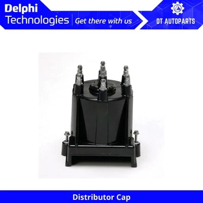 For 1988-1995 Chevrolet K2500 4.3L V6 Distributor Cap Delphi 1989 1990 1991 1992 - Image 1 of 4
