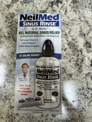 NeilMed Sinus Rinse All Natural Relief Saline Nasal Irrigation System - Image 1 of 3