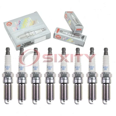 8 bujías láser NGK Platinum para Ford F-350 Super Duty 2020-2021 7,3 L ea Foto 1 de 4