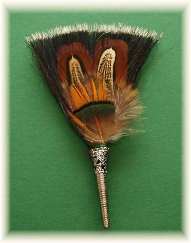 Trachten Jagd Hutfeder aus Wildhaaren + Federn Hut - Bild 1 von 1