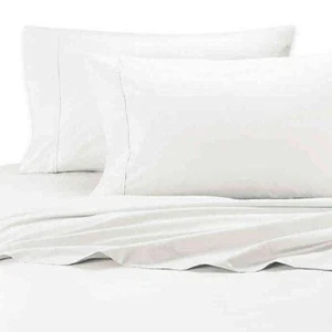 ECOSHEEX 100% VISCOSA de SÁBANAS BAMBÚ KING 2 Fundas de Almohada - Blanco - Imagen 1 de 2
