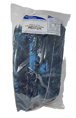 Paquete de 100 plumas Gateway LONGITUD COMPLETA ala derecha: árbol camuflaje azul: FLRTBNL-100 Foto 1 de 4