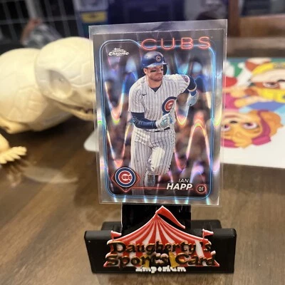 2024 Topps Chrome - RayWave Refractor #184 Ian Happ - Image 1 of 2