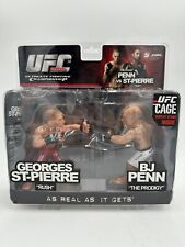 GSP VS BJ PENN UFC Round 5 Versus 2 Exclusive 2 Pack Figure MINT PACKAGE