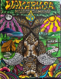 Original Art for 2013 Wakarusa Festival by Erin Coffey - Picture 1 of 1