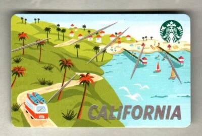 STARBUCKS California ( 2019 ) Gift Card ( $0 ) - Image 1 of 2
